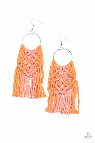 Macrame Rainbow - Orange