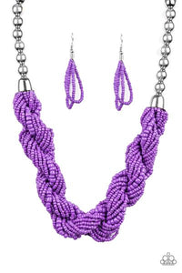 Savannah Surfin Purple Necklace